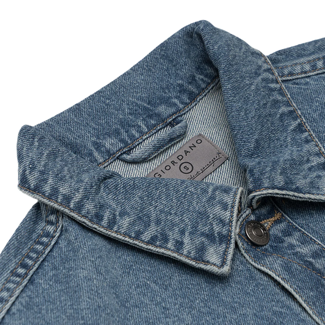 GIORDANO Men's Denim Jacket (01075012) - Image 10