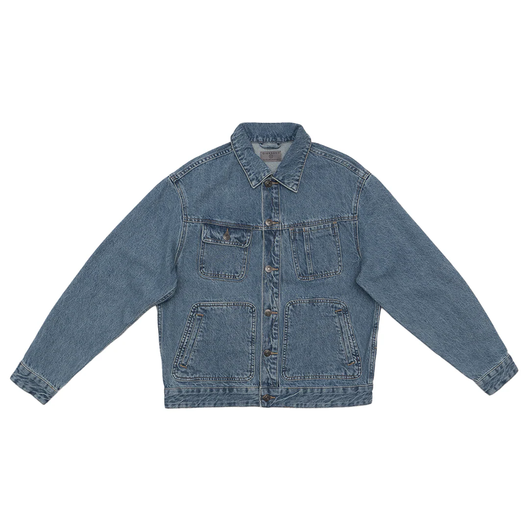 GIORDANO Men's Denim Jacket (01075012) - Image 5