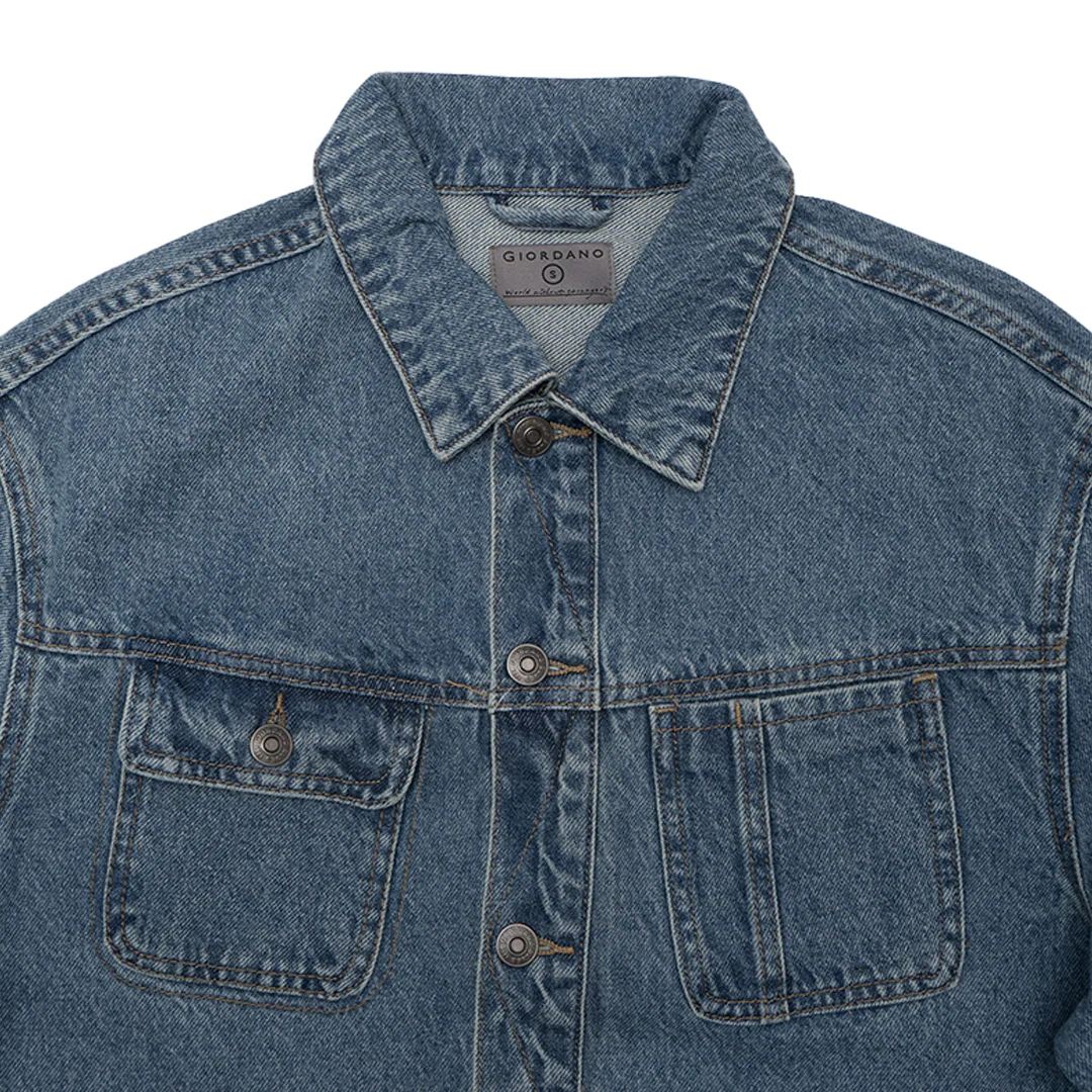 GIORDANO Men's Denim Jacket (01075012) - Image 7
