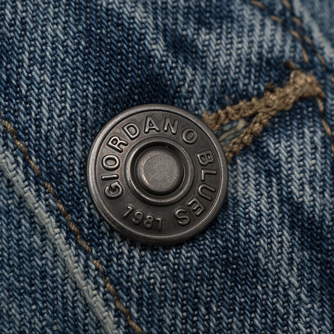 GIORDANO Men's Denim Jacket (01075012) - Image 9