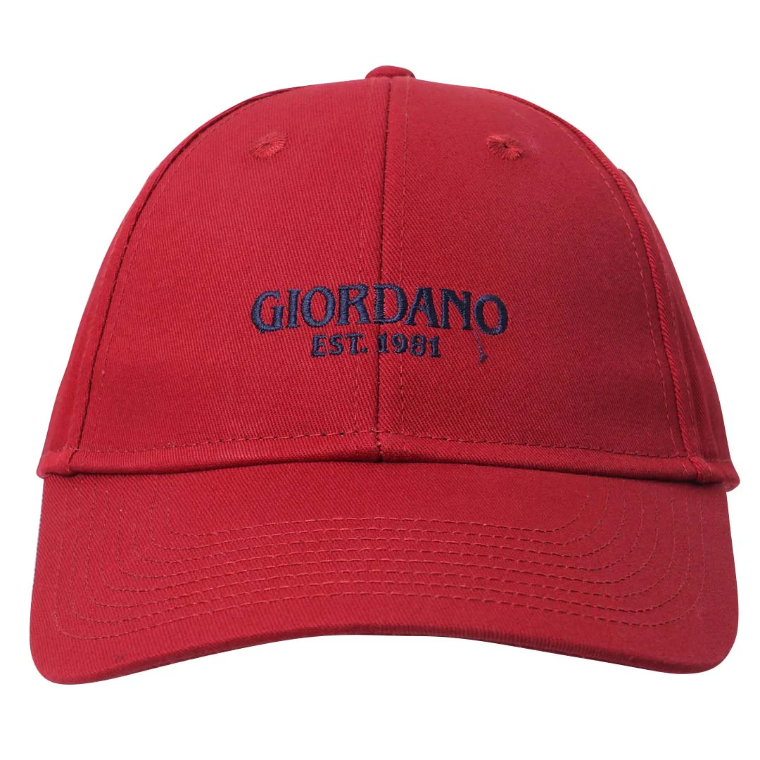 GIORDANO Men's Embroidery Cap (01206001) - Image 4