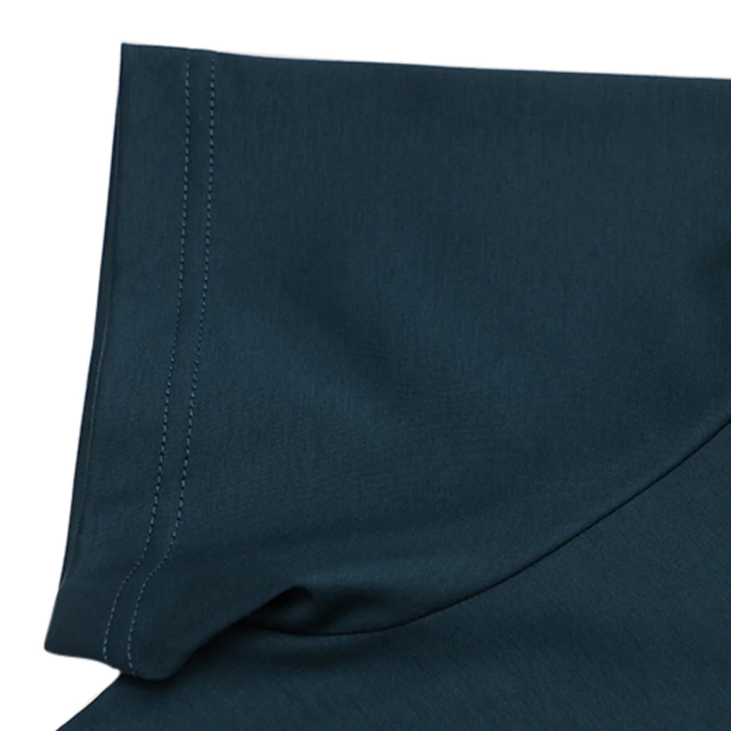 Men's Embroidery Henley Tee (01024644) - 04 - Emerald Green - Image 5