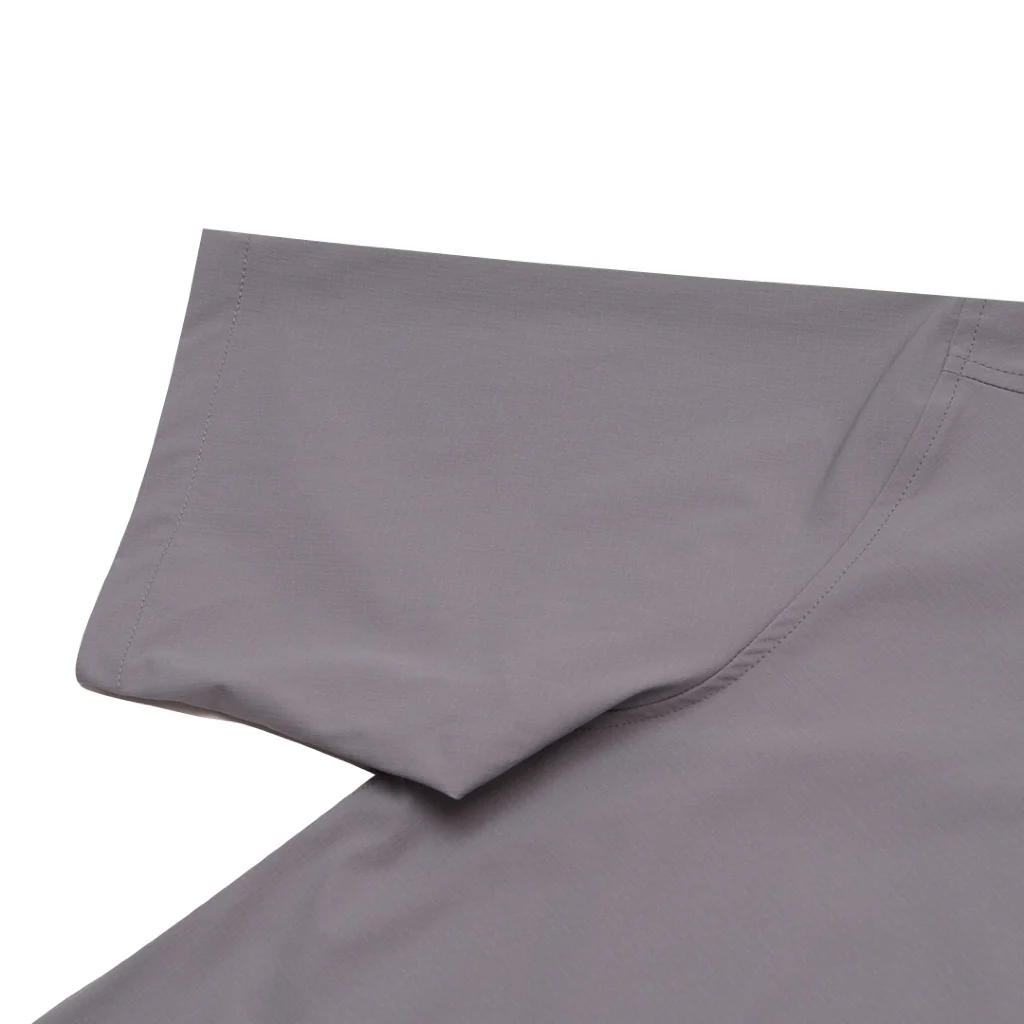 GIORDANO Men's G Motion Nylon Spandex Short Sleeves Zip Pocket Shirt (01045244) - Image 6