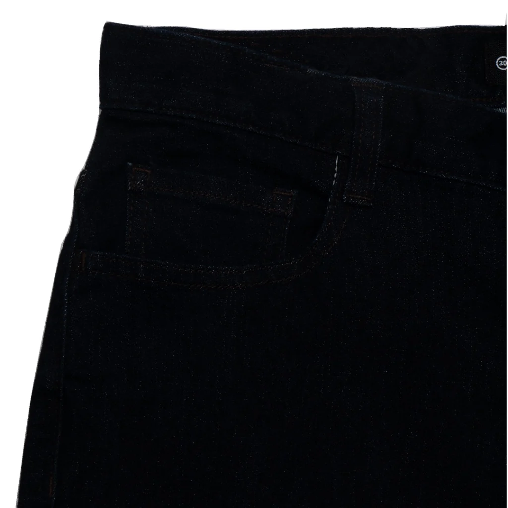 GIORDANO Men's Mid Rise Regular Tapered Denim Pants (01114053) - 01 - Rinse - Image 3