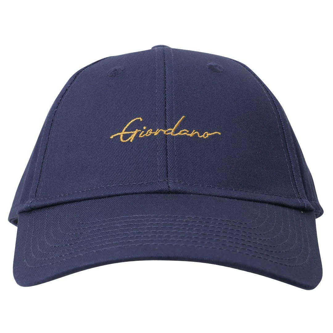 GIORDANO Men's Signature Logo Embroidery Cap (01206005) - Image 4