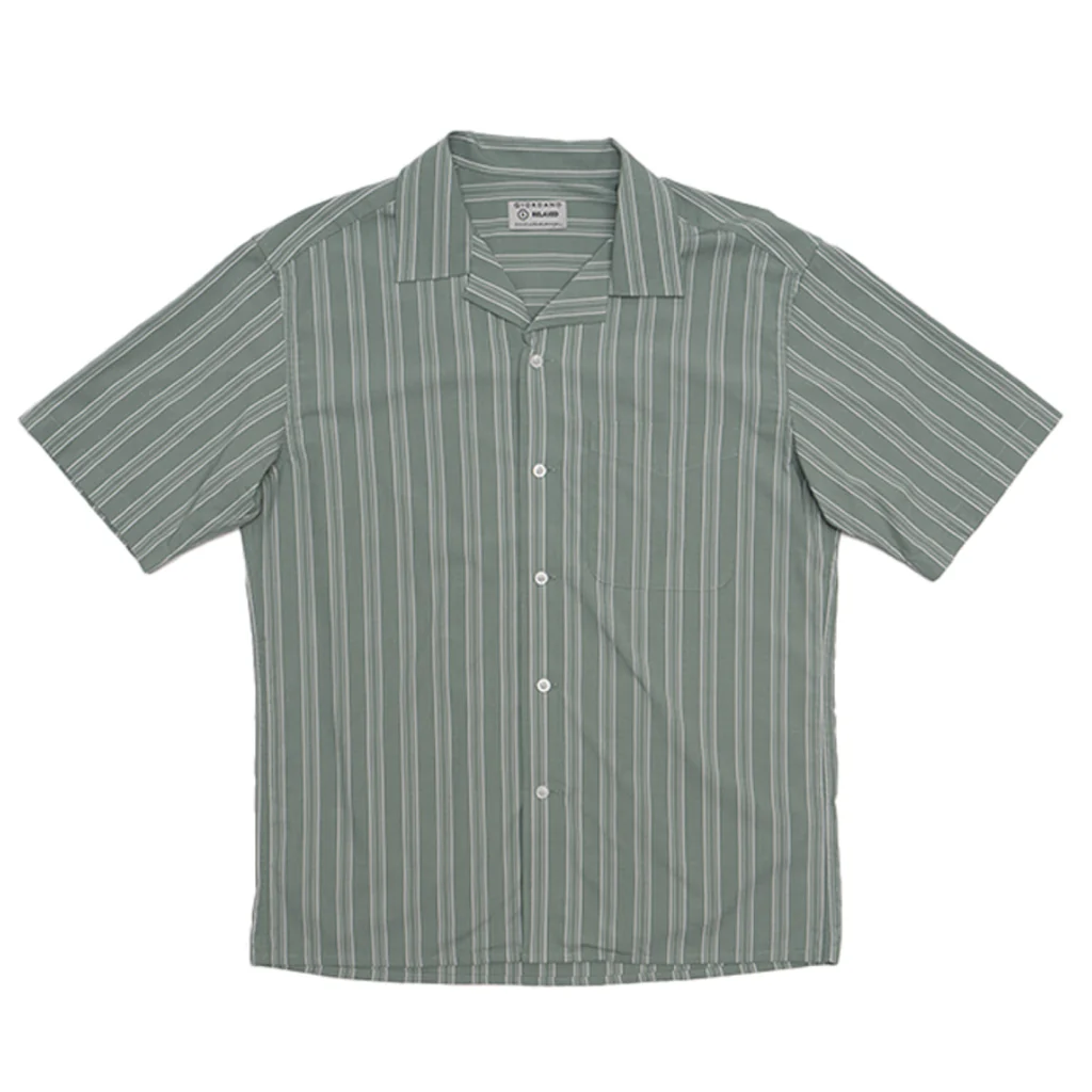 GIORDANO Men's Twill Relax Fit Short Sleeves Shirt (01045234) - Image 13