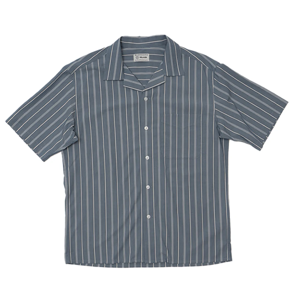 GIORDANO Men's Twill Relax Fit Short Sleeves Shirt (01045234) - Image 5