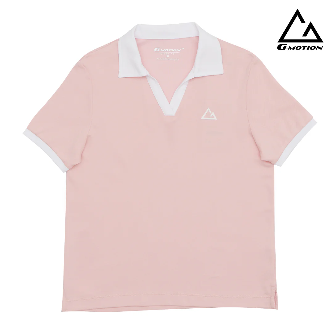 GIORDANO Women's G-Motion Cotton Nylon Pique Polo (05315205) - Image 3