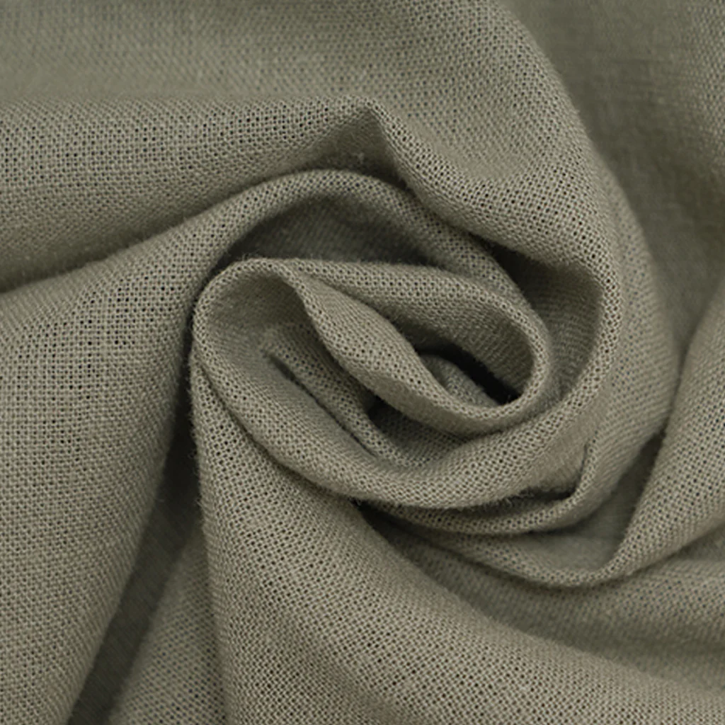 GIORDANO Women's Linen Cotton Poplin Notch Collar Comfort Fit with Belt Dress (05465242) - Image 10