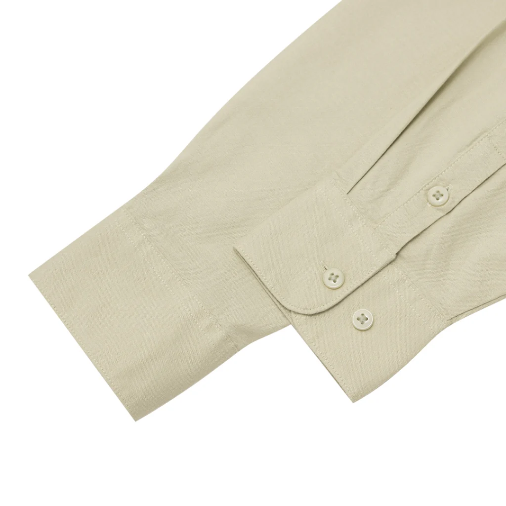 Women's Oxford Long Sleeves Loose Shirt (05344002) - 03 - Green - Image 8