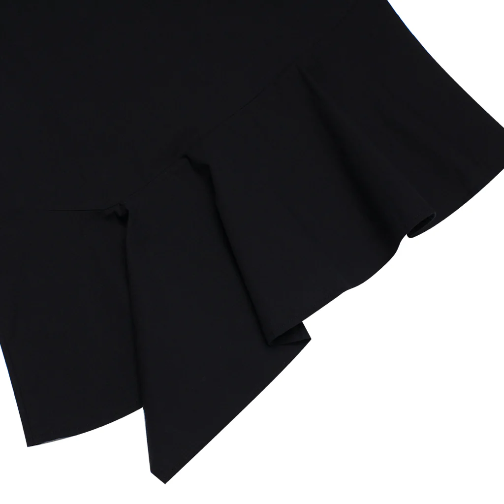 GIORDANO Women's Poplin Round Neck Shirt (05343216) - 11 - Signature Black - Image 5