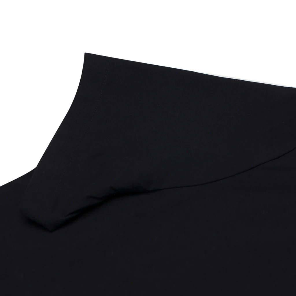 GIORDANO Women's Poplin Round Neck Shirt (05343216) - 11 - Signature Black - Image 7